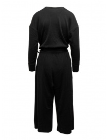 Hiromi Tsuyoshi jumpsuit in black wool and silk buy online