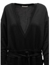Hiromi Tsuyoshi tuta in lana e seta nera RM20-003 BLACK prezzo