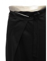 Hiromi Tsuyoshi black wool knitted trousers for woman RM20-007 BLACK price