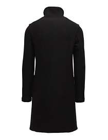 Label Under Construction reversible black coat