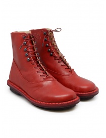 Trippen Mascha red ankle boots with hooks price online
