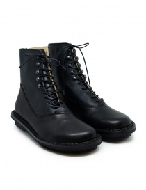 Trippen Mascha black leather lace-up boots MASCHA F BLACK-WAW BLACK-SFT