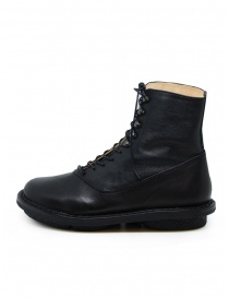 Trippen Mascha black leather lace-up boots