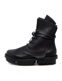 Trippen Rectangle black boots with Trace sole buy online