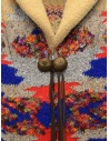 Coohem Maxi geometric cardigan in beige wool 204-003 BEIGE buy online