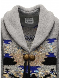 Coohem Maxi cardigan grigio con stampa geometrica prezzo