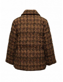 Coohem Giacca imbottita in tweed marrone