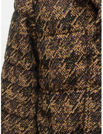 Coohem Brown tweed down blazer womens jackets buy online