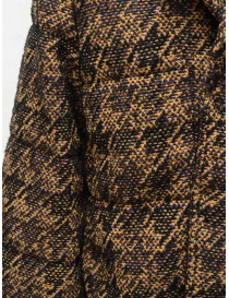 Coohem Giacca imbottita in tweed marrone giubbini donna acquista online