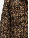 Coohem Giacca imbottita in tweed marrone 204-020 BROWN acquista online