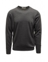 Goes Botanical steel grey crewneck sweater buy online 101 1001 ACCIAIO