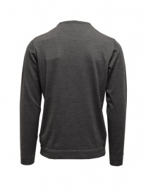 Goes Botanical steel grey crewneck sweater