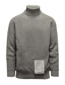Ballantyne Raw Diamond grey turtleneck sweater R2P060 5K021 15231 GREY