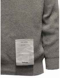 Ballantyne Raw Diamond grey turtleneck sweater buy online