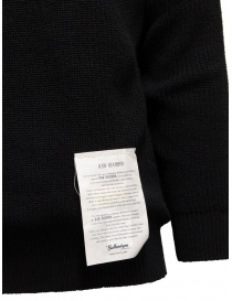 Ballantyne Raw Diamond maglione dolcevita nero maglieria uomo acquista online