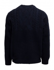 Ballantyne Raw Diamond dark blue crewneck sweater buy online