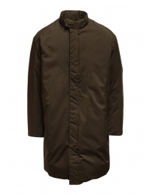 Descente Pause brown stand collar down coat on discount sales online