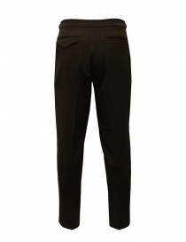 Cellar Door brown trousers with pleats buy online