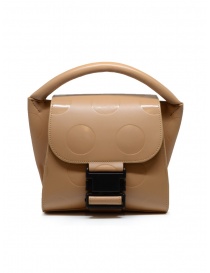 Zucca polka dot mini bag in beige eco leather ZU09AG120-03 BEIGE