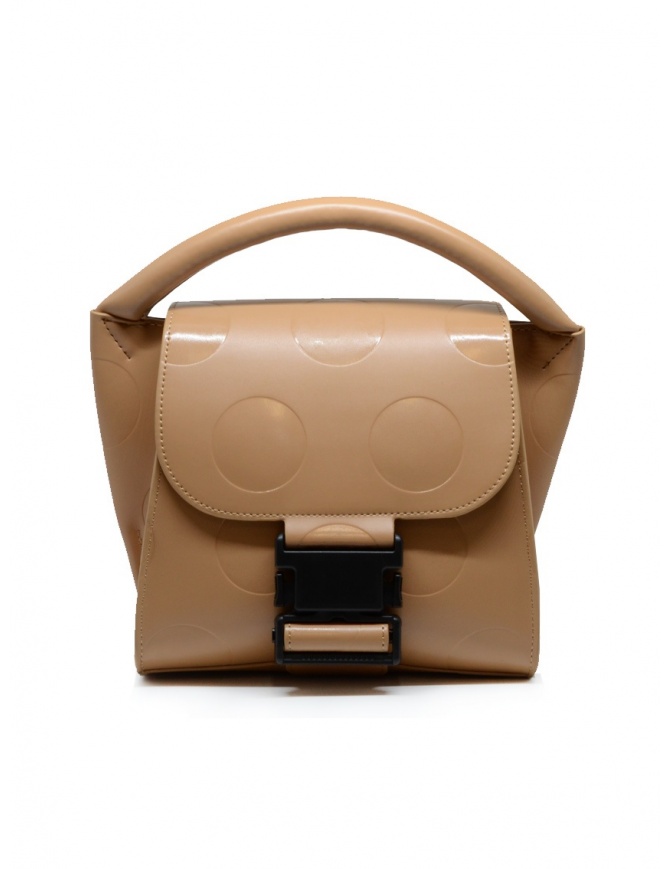Zucca polka dot mini bag in beige eco leather ZU09AG120-03 BEIGE bags online shopping