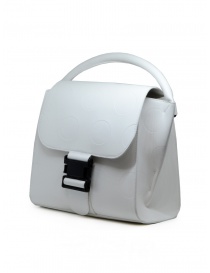 Zucca white bag with polka dots in eco-leather buy online