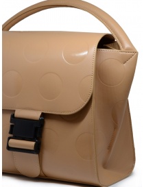 Zucca borsa a pois in ecopelle beige borse acquista online