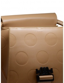 Zucca borsa a pois in ecopelle beige borse prezzo