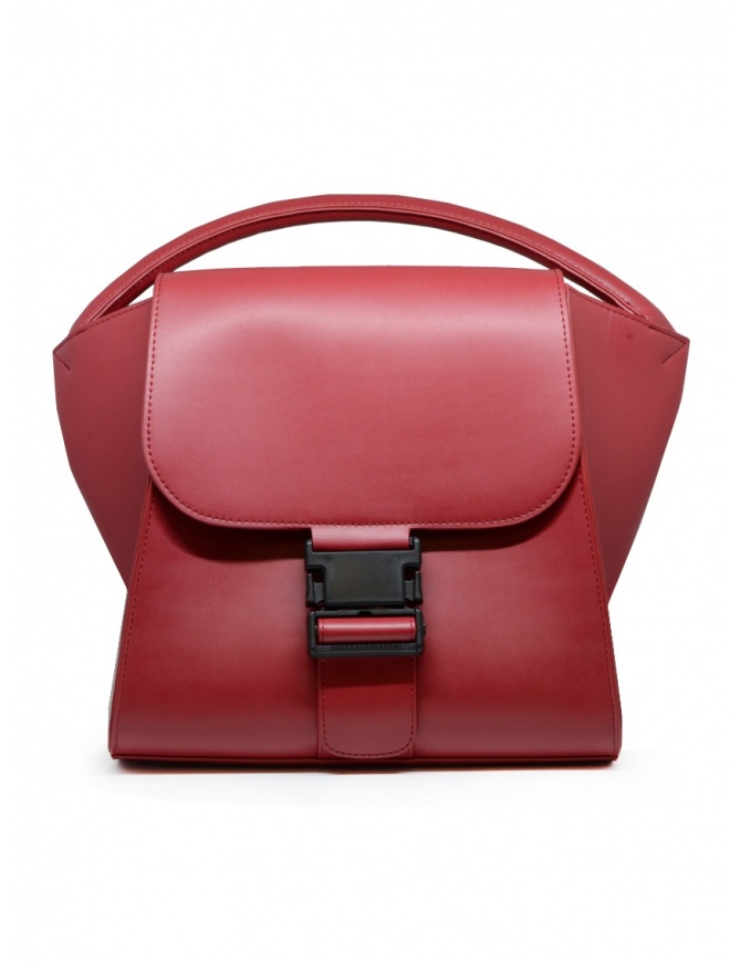 Zucca borsa in ecopelle rossa opaca ZU09AG131-21 RED borse online shopping