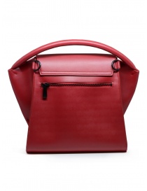 Zucca borsa in ecopelle rossa opaca acquista online