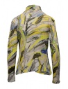 Plantation yellow colored print cotton turtleneck sweatshirt shop online women s knitwear