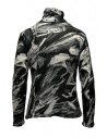 Plantation maglia dolcevita in cotone a stampa bianca e nerashop online maglieria donna