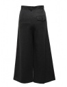 Zucca pantaloni cropped ampi grigi in lana ZU09JF115-25 D-GRAY prezzo