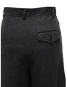 Zucca wide grey cropped wool trousers shop online womens trousers