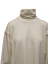 Zucca maglia dolcevita bianco in lana sottileshop online maglieria donna