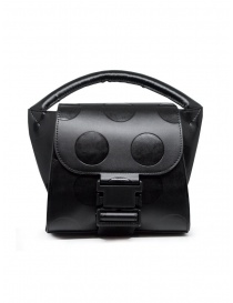 Zucca mini borsa nera a pois in ecopelle ZU09AG120-26 BLACK
