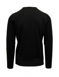 Goes Botanical sweater in black Merino wool