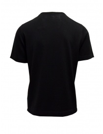 Goes Botanical black T-shirt in merino wool buy online