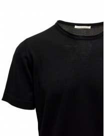 Goes Botanical black T-shirt in merino wool price
