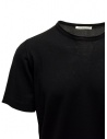 T-shirt Goes Botanical nera in lana merino 100 NERO prezzo