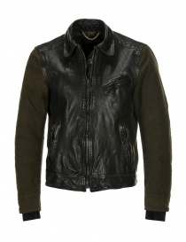 Rude Riders leather and Barbour tweed jacket P74456 BIKER