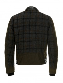 Rude Riders leather and Barbour tweed jacket buy online