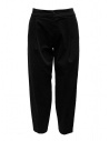 European Culture black trousers with pleats buy online 053U 3795 1600