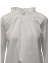 European Culture camicia bianca collo arricciato 6560 3183 0101 prezzo