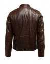 Rude Riders giubbino in pelle marrone da motociclistashop online giubbini uomo