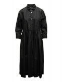 Miyao long black shirt dress