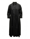 Miyao abito lungo a camicia colore nero acquista online MTOP-02 BLK-BLK