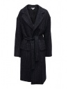 Miyao long blue pinstripe coat buy online MTUN-02 STRIPE