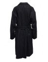 Miyao long blue pinstripe coat shop online womens coats