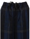 Vlas Blomme pantaloni cropped a quadri blu 13544801 NAVY prezzo