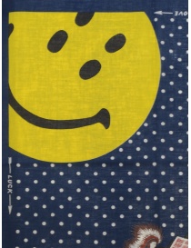 Kapital bandana Love & Peace and Beethoven with smiley buy online
